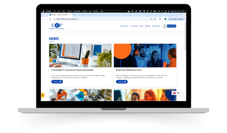 Career Victory Portal _ Outplacement _ CMP