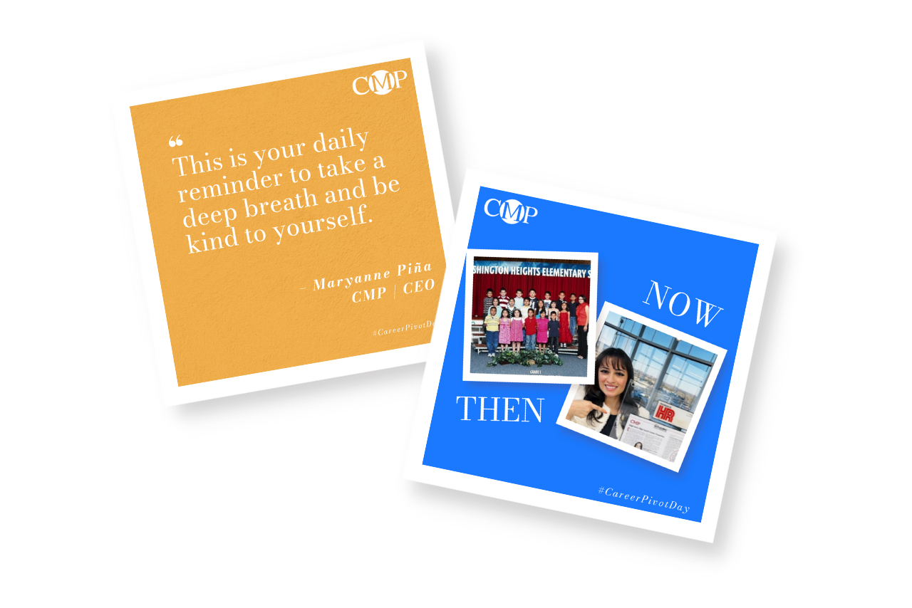 International Career Pivot Day - Pivot Story Templates