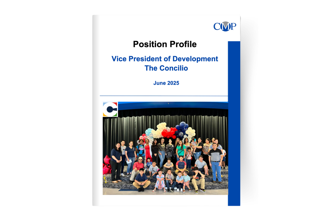Open Role - The Concilio VP of Development