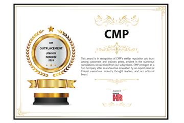 CMP Recognized by Manage HR Magazine as a Top Outplacement Services Provider